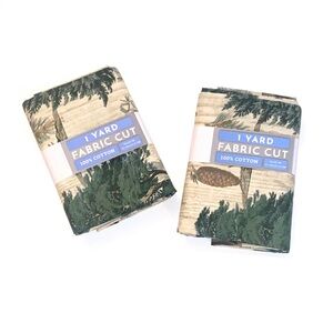 David Textiles Precut Sewing Fabric, Woodland Green Forest, 2 Yards